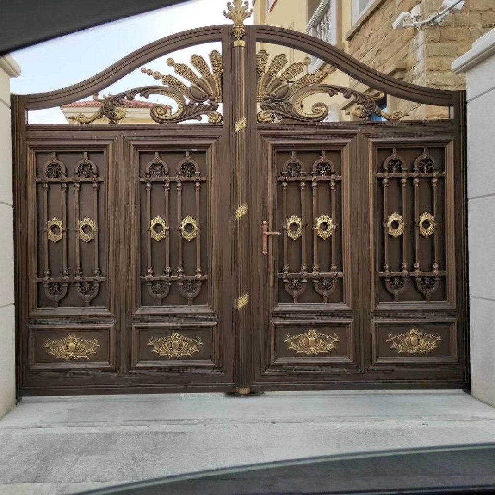 鋁藝電動門-PK8-148